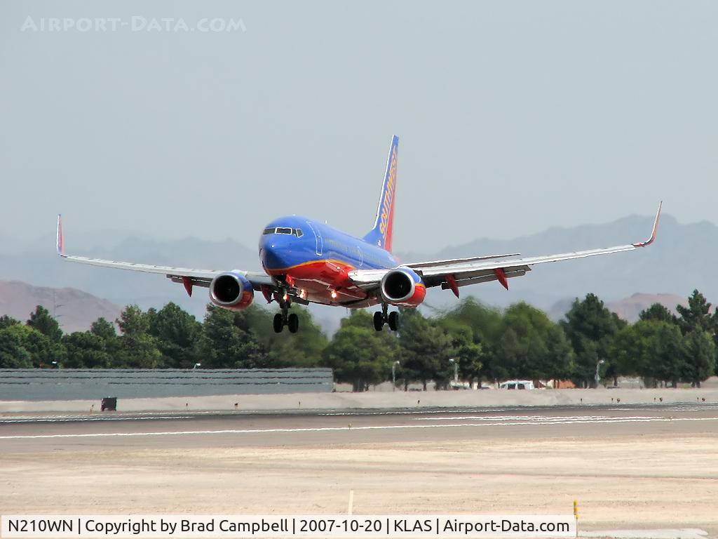 N210WN, 2005 Boeing 737-7H4 C/N 34162, Southwest Airlines / 2005 Boeing 737-7H4