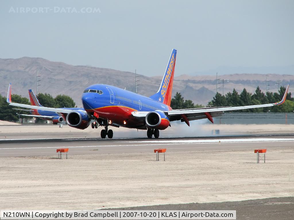 N210WN, 2005 Boeing 737-7H4 C/N 34162, Southwest Airlines / 2005 Boeing 737-7H4