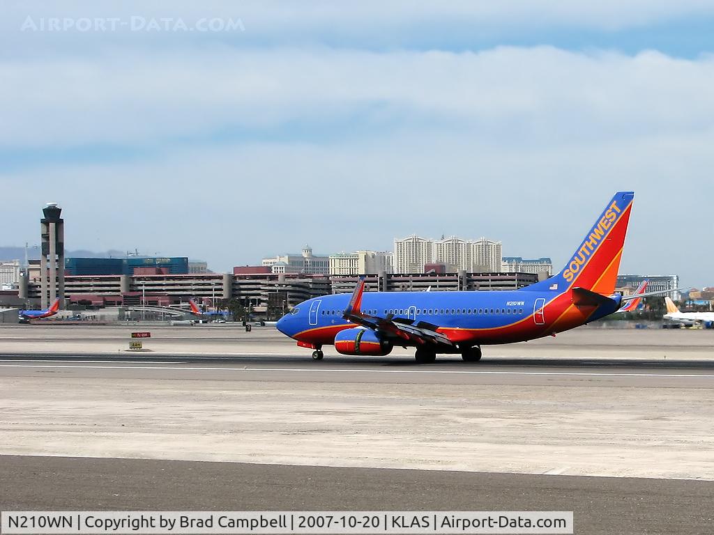 N210WN, 2005 Boeing 737-7H4 C/N 34162, Southwest Airlines / 2005 Boeing 737-7H4