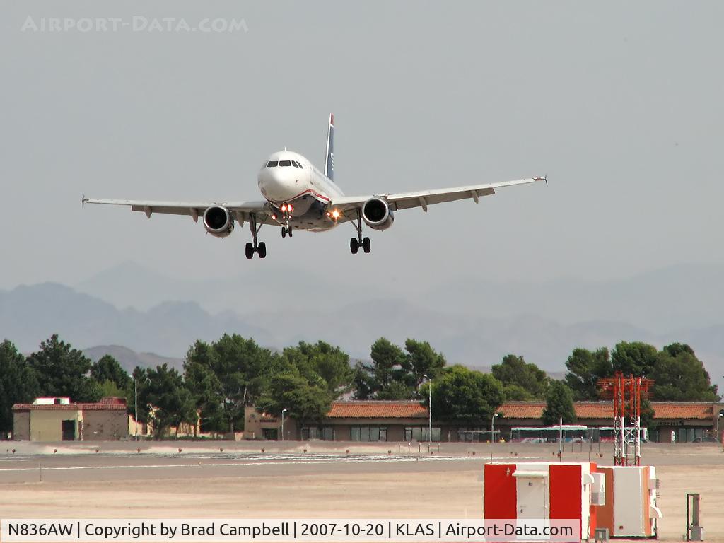 N836AW, 2005 Airbus A319-132 C/N 2570, US Airways / 2005 Airbus A319-132