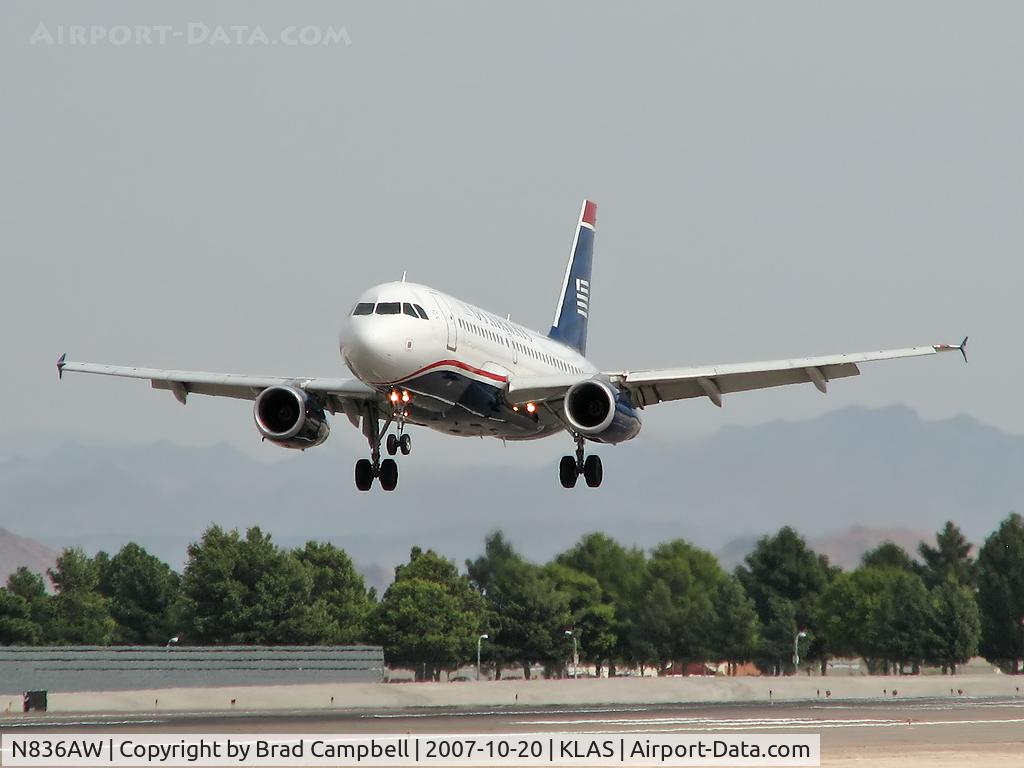 N836AW, 2005 Airbus A319-132 C/N 2570, US Airways / 2005 Airbus A319-132