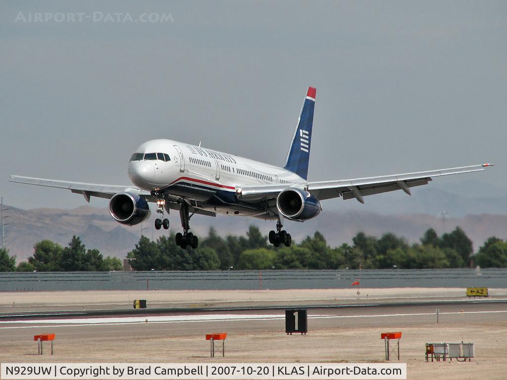 N929UW, 1993 Boeing 757-2B7 C/N 27144, US Airways / 1993 Boeing 757-2B7