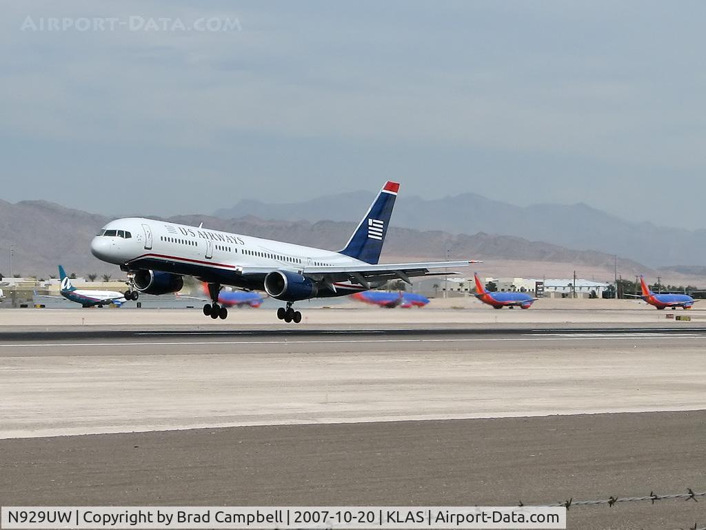 N929UW, 1993 Boeing 757-2B7 C/N 27144, US Airways / 1993 Boeing 757-2B7