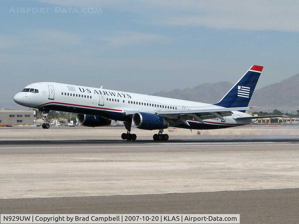 N929UW, 1993 Boeing 757-2B7 C/N 27144, US Airways / 1993 Boeing 757-2B7