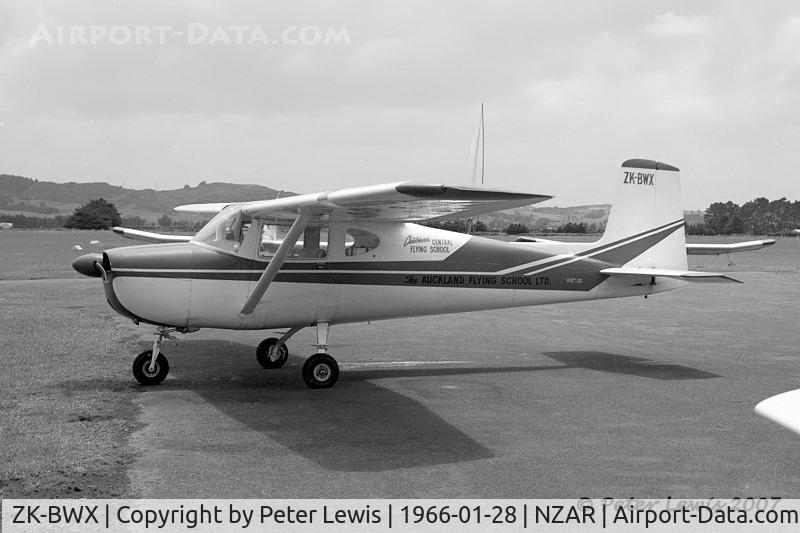 ZK-BWX, Cessna 150 C/N 17936, Auckland Flying School Ltd., Ardmore
