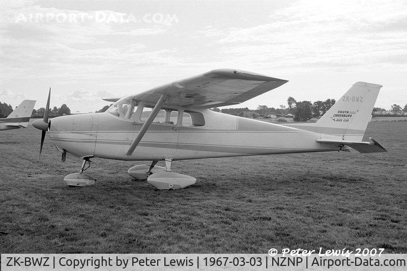 ZK-BWZ, 1960 Cessna 172A C/N 47505, South Canterbury AC, Timaru