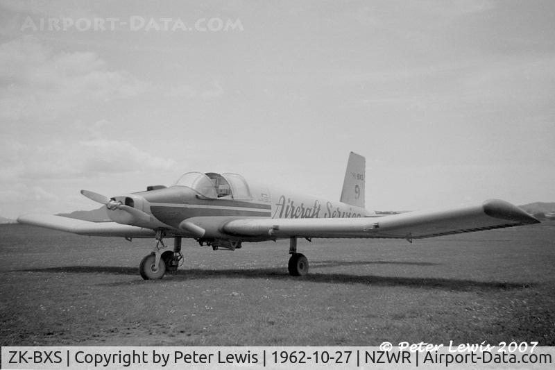 ZK-BXS, Fletcher FU24-950M C/N 77, Aircraft Sevice (NZ) Ltd., Auckland