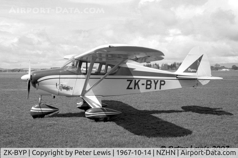 ZK-BYP, Piper PA-22-108 Colt C/N 22-8107, T J Bindon & G A Tapp, Hamilton