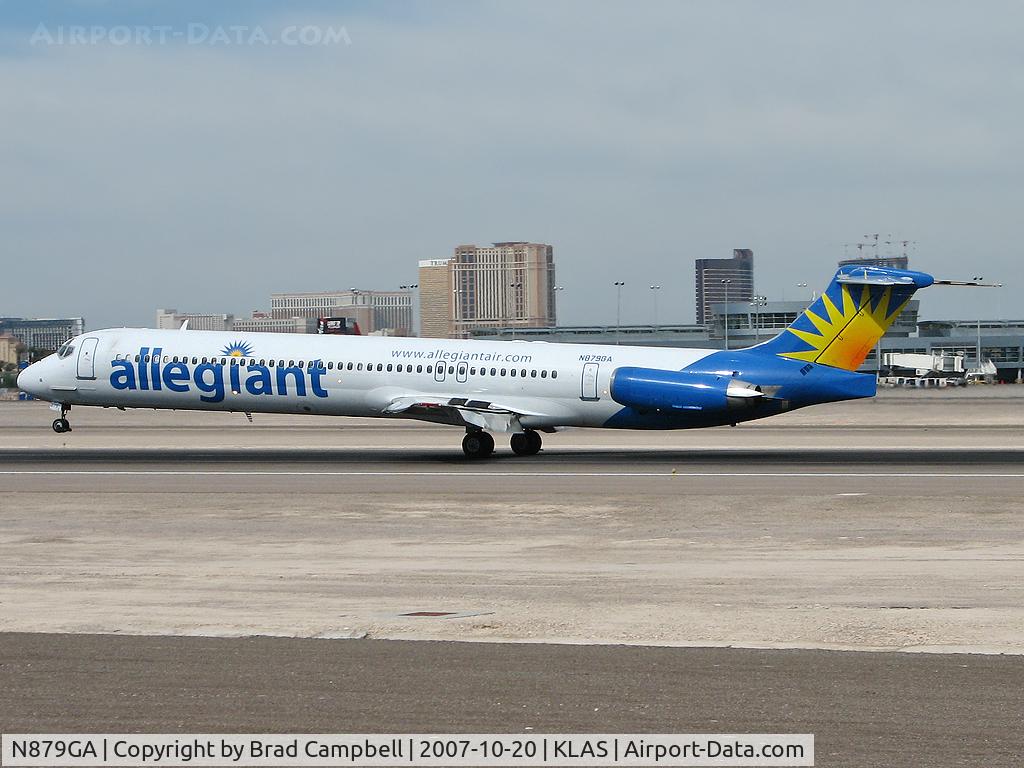 N879GA, 1996 McDonnell Douglas MD-83 (DC-9-83) C/N 53486, Allegiant Air / 1996 Mcdonnell Douglas DC-9-83(MD-83)