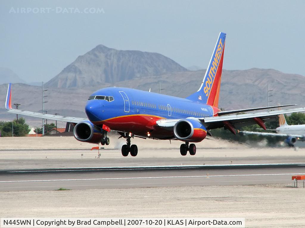 N445WN, 2003 Boeing 737-7H4 C/N 29841, Southwest Airlines / 2003 Boeing 737-7H4