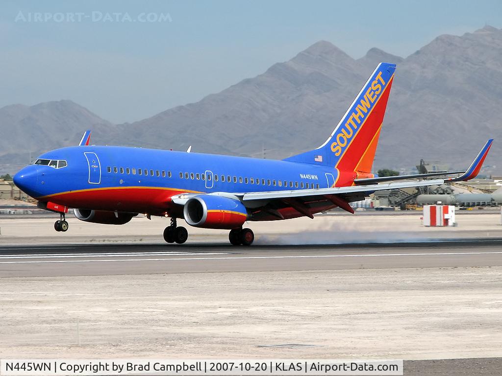 N445WN, 2003 Boeing 737-7H4 C/N 29841, Southwest Airlines / 2003 Boeing 737-7H4