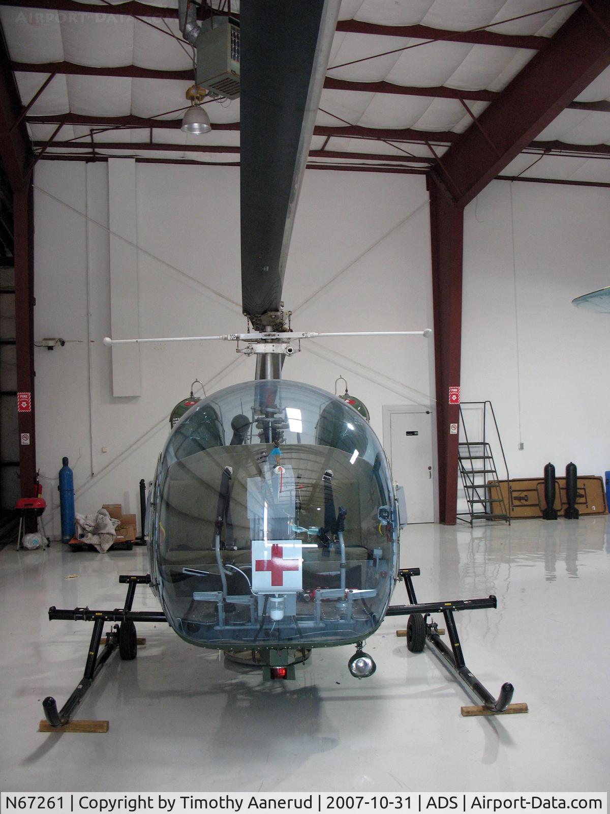 N67261, 1965 Bell TH-13T Sioux Sioux C/N 3473 (65-8040), Bell OH-13H, Cavanaugh Flight Musueum, 65-8040