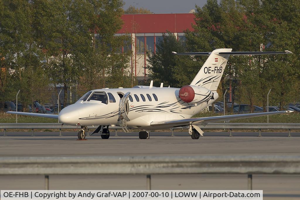 OE-FHB, 2001 Cessna 525A CitationJet CJ2 C/N 525A-0049, Citation
