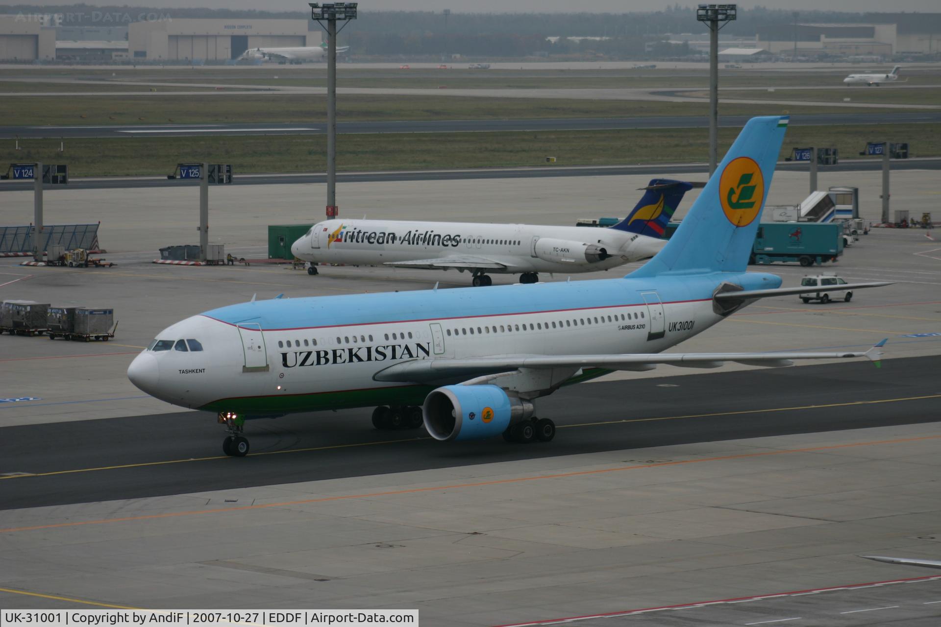 UK-31001, 1991 Airbus A310-324 C/N 574, A310