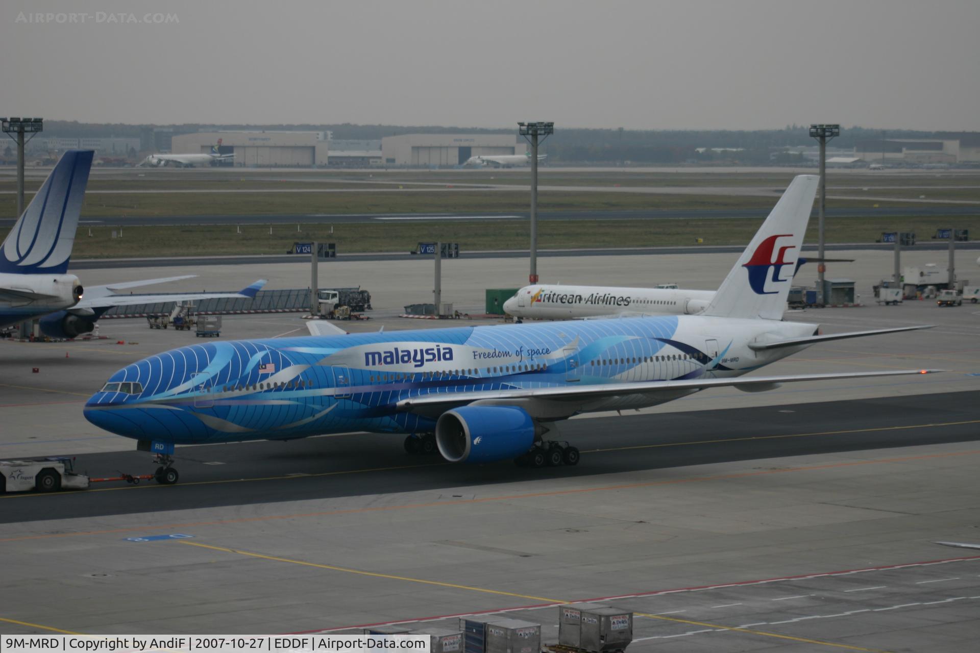 9M-MRD, 1997 Boeing 777-2H6/ER C/N 28411, Great Colour