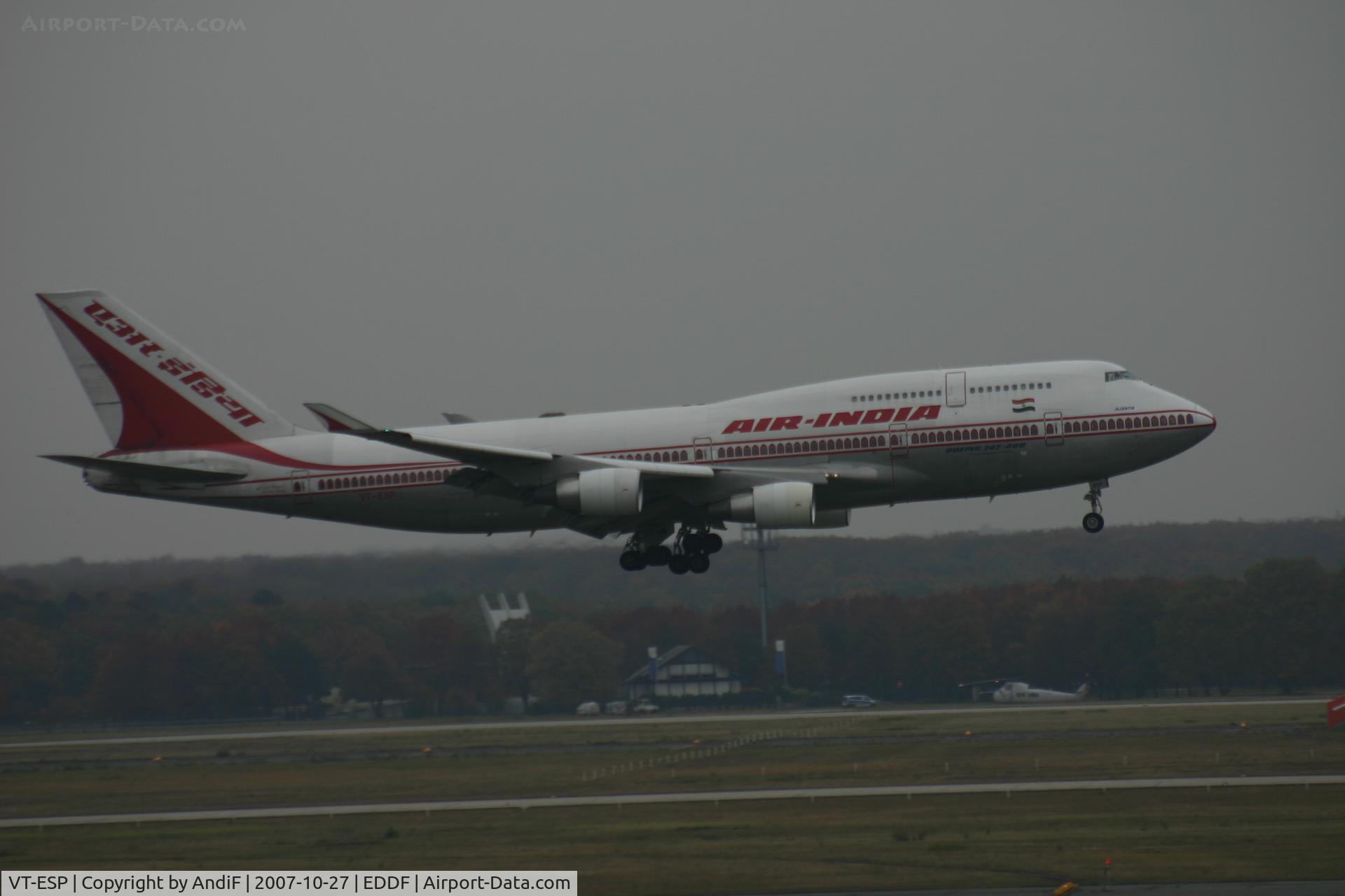 VT-ESP, 1994 Boeing 747-437 C/N 27214, White Body