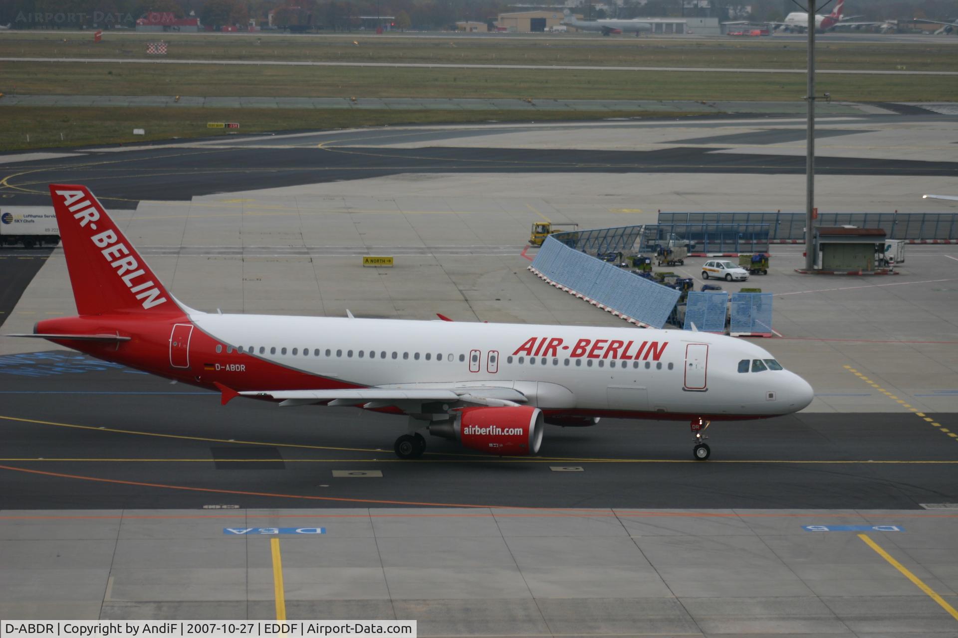 D-ABDR, 2007 Airbus A320-214 C/N 3242, A320-200