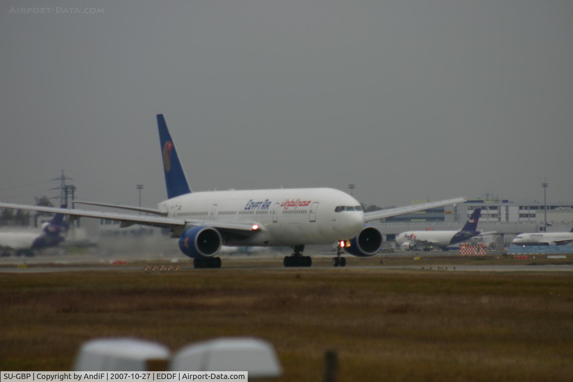 SU-GBP, 1997 Boeing 777-266/ER C/N 28423, White Body