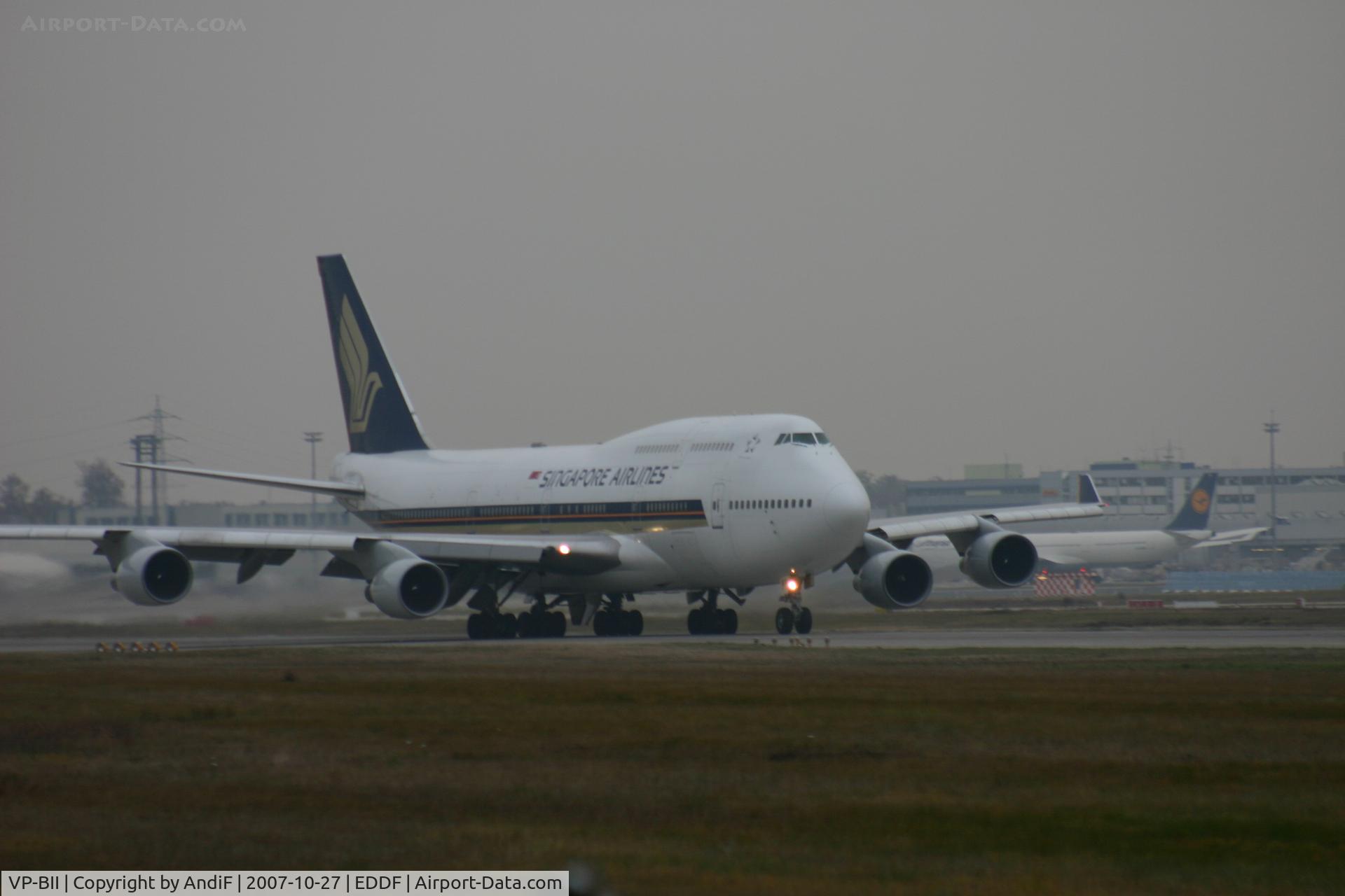 VP-BII, 1990 Boeing 747-281F C/N 24576, 747-200