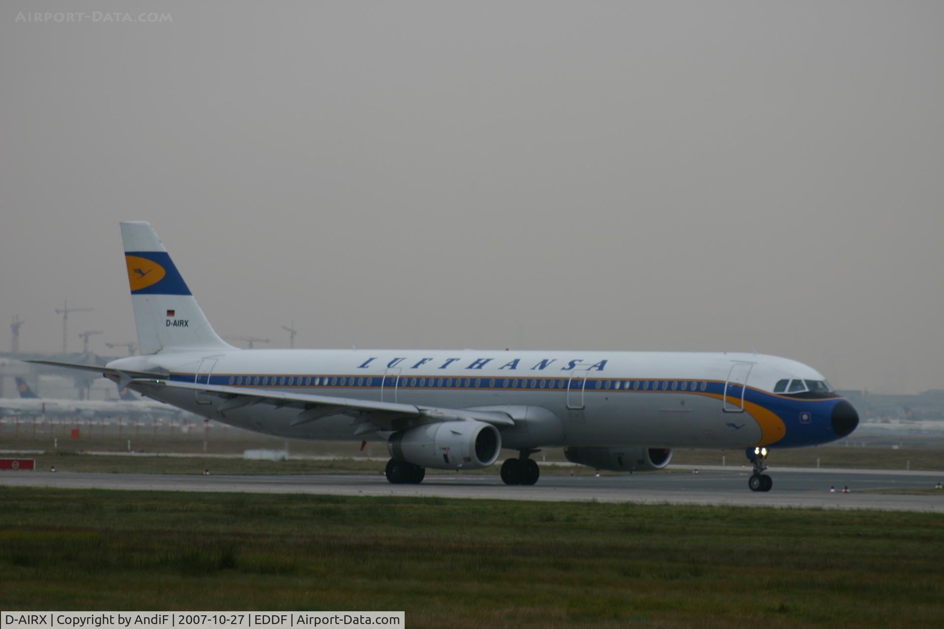 D-AIRX, 1998 Airbus A321-131 C/N 0887, Retro