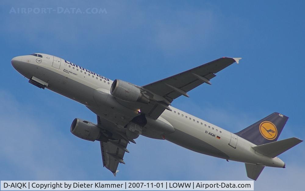 D-AIQK, 1991 Airbus A320-211 C/N 0218, LUFTHANSA A320-211