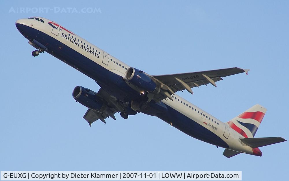 G-EUXG, 2004 Airbus A321-231 C/N 2351, British Airways A321-231