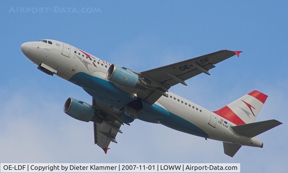 OE-LDF, 2005 Airbus A319-112 C/N 2547, Austrian A319-112