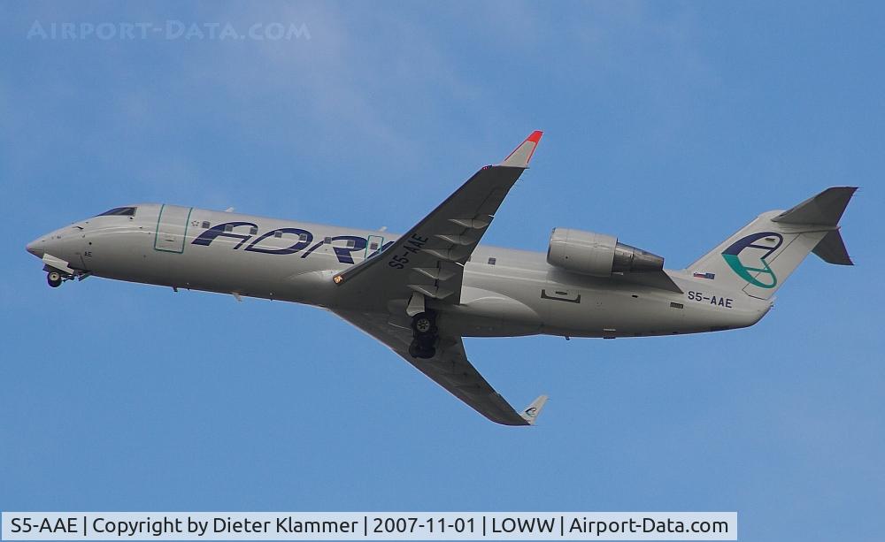 S5-AAE, 1998 Canadair CRJ-200LR (CL-600-2B19) C/N 7170, Adria CRJ-200 LR