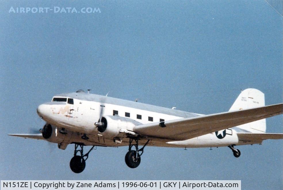 N151ZE, 1944 Douglas DC-3 C/N 50783, CAF R4D 