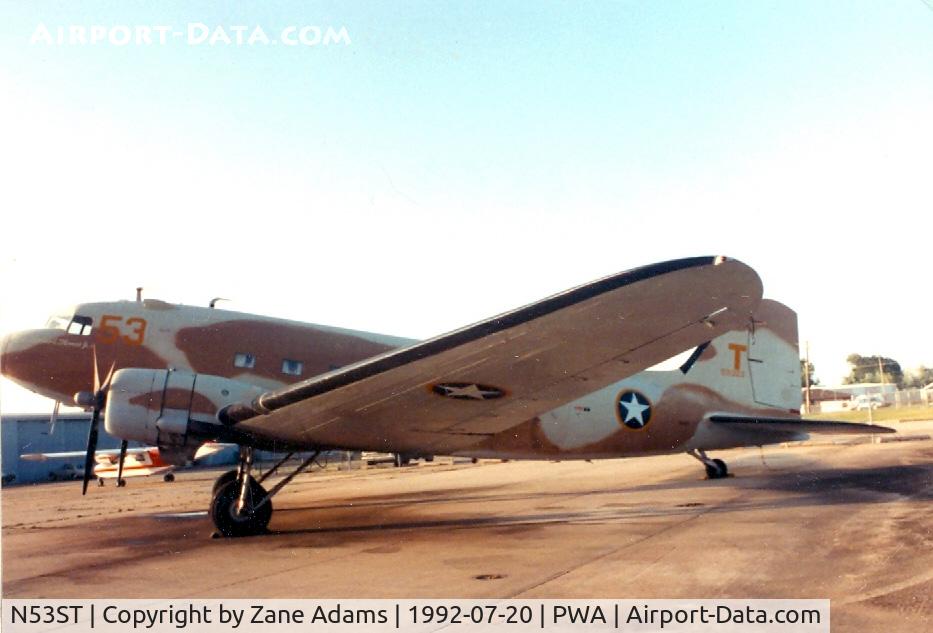 N53ST, 1943 Douglas DC3C (C-47A-20-DL) C/N 9380, At Wiley Post