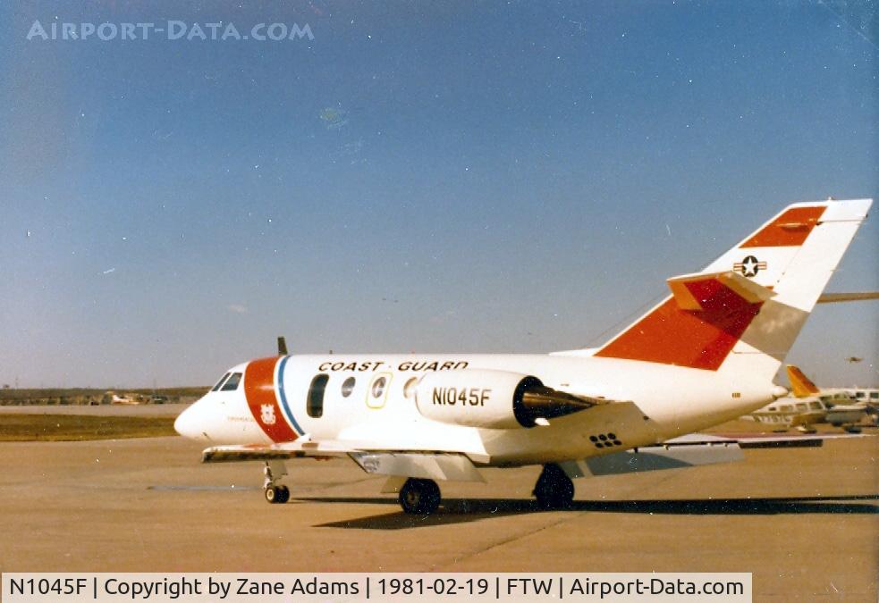 N1045F, 2001 Mooney M20R Ovation C/N 29-0273, Coast Guard paint with an N-Number