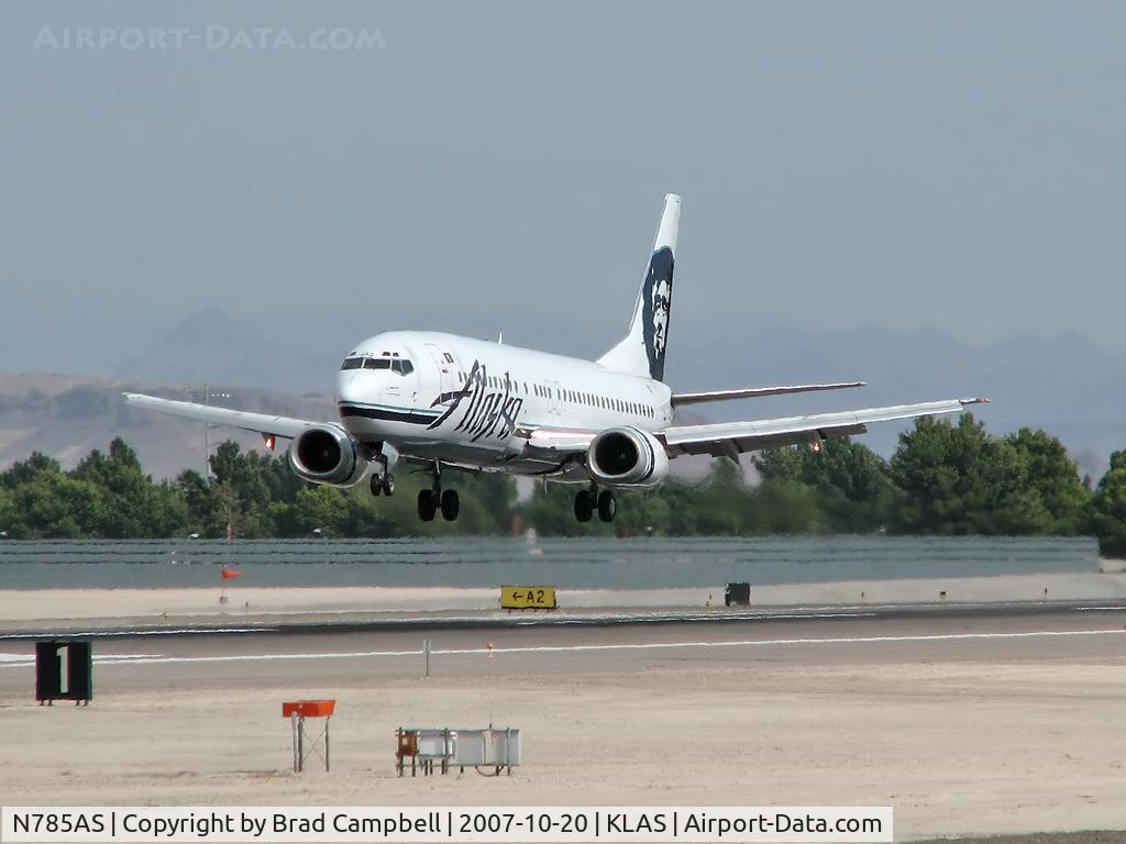 N785AS, 1997 Boeing 737-4Q8 C/N 27628, Alaska Airlines / 1997 Boeing 737-4Q8