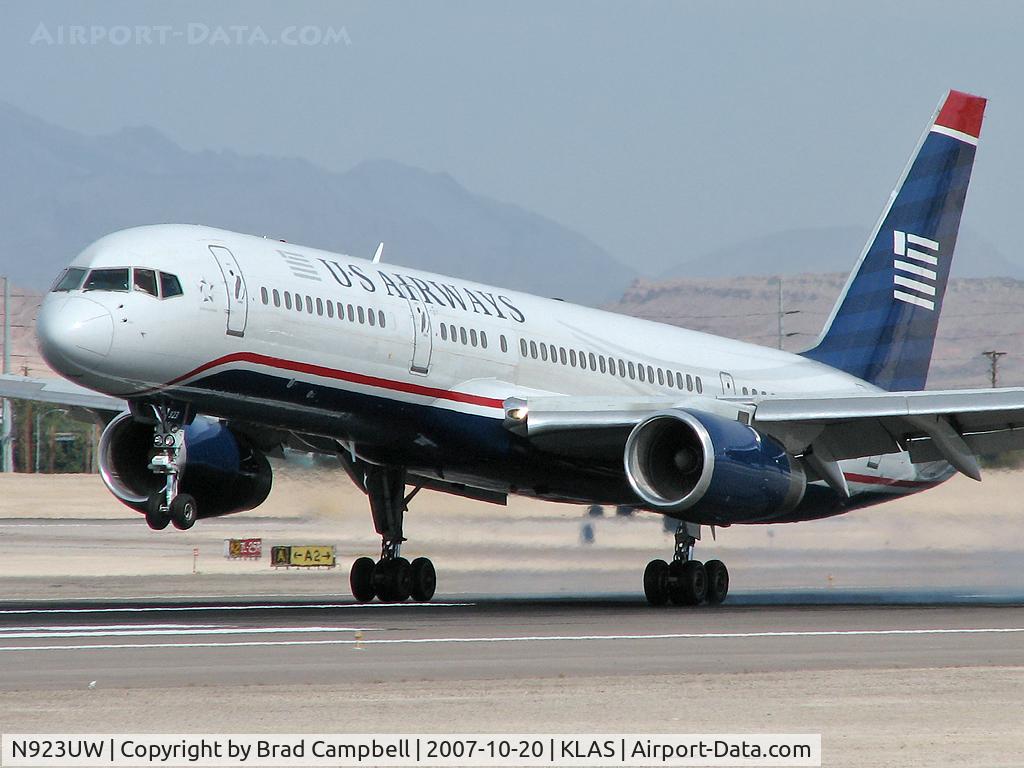 N923UW, 1983 Boeing 757-225 C/N 22203, US Airways / 1983 Boeing 757-225