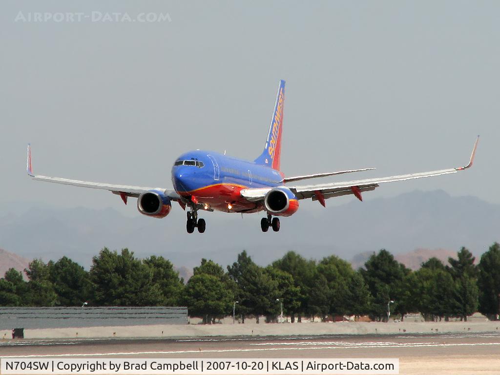 N704SW, 1998 Boeing 737-7H4 C/N 27838, Southwest Airlines / 1998 Boeing 737-7H4