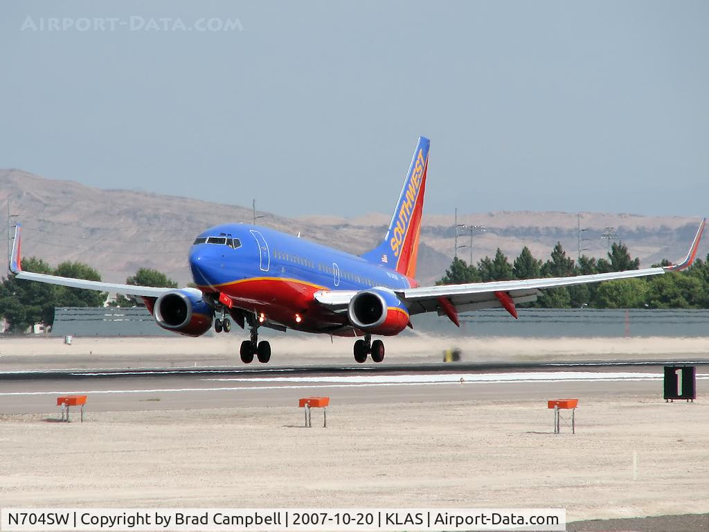 N704SW, 1998 Boeing 737-7H4 C/N 27838, Southwest Airlines / 1998 Boeing 737-7H4