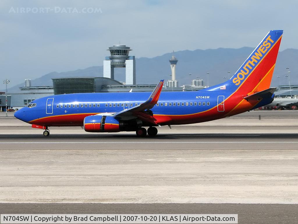 N704SW, 1998 Boeing 737-7H4 C/N 27838, Southwest Airlines / 1998 Boeing 737-7H4