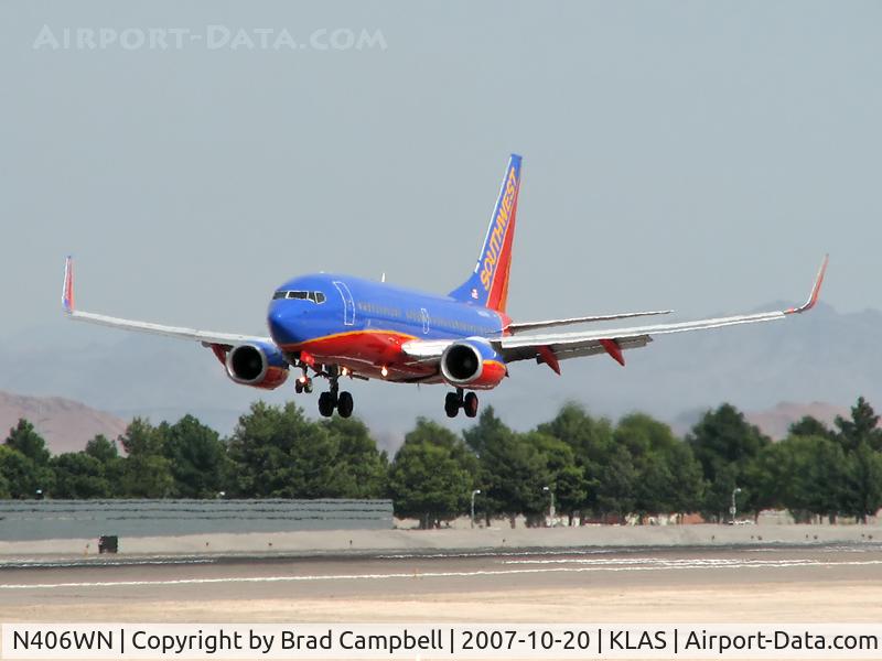 N406WN, 2001 Boeing 737-7H4 C/N 27894, Southwest Airlines / 2001 Boeing 737-7H4