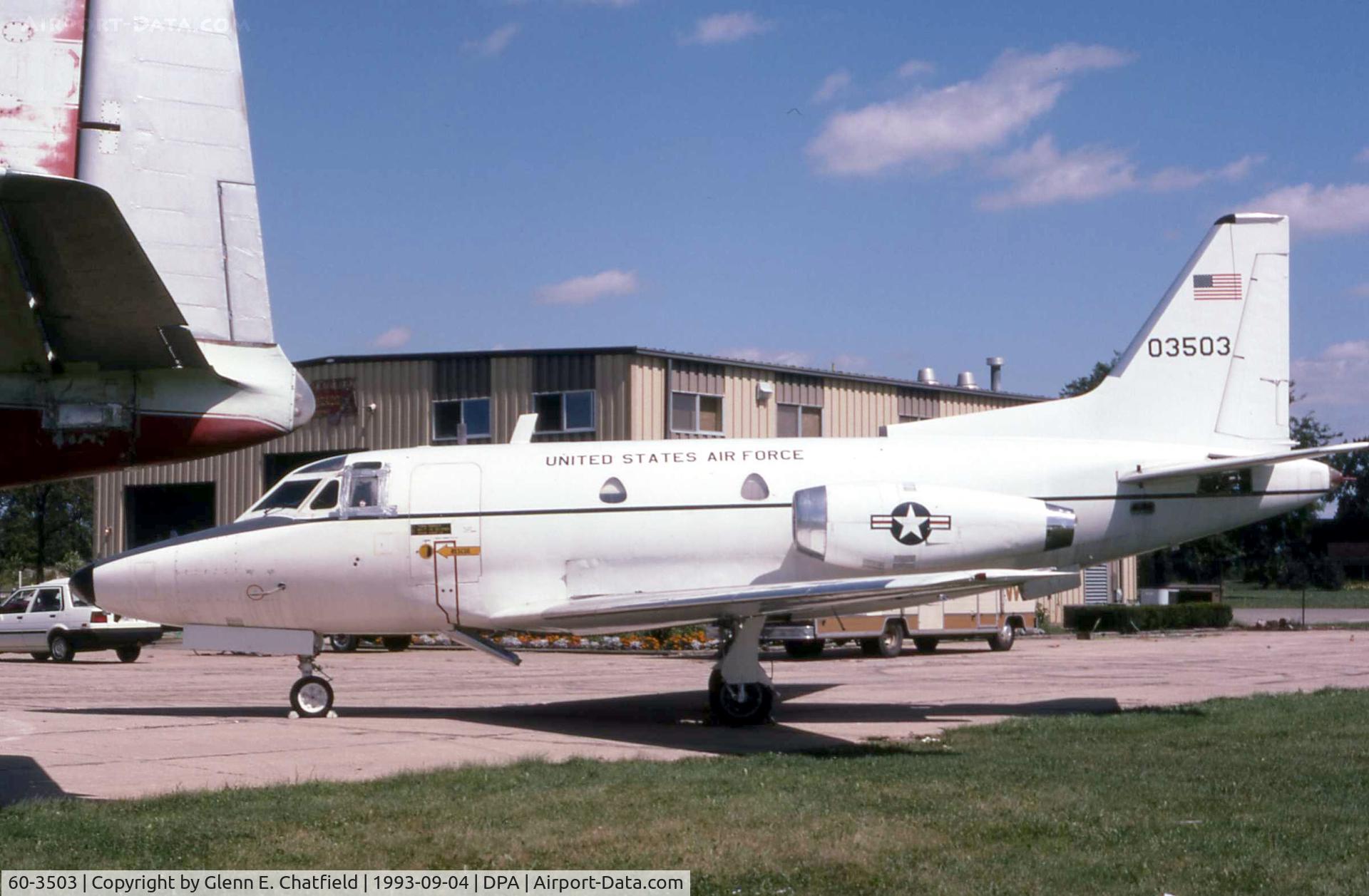 60-3503, 1960 North American GCT-39A Sabreliner C/N 265-31, CT-39A with Air Classics Museum