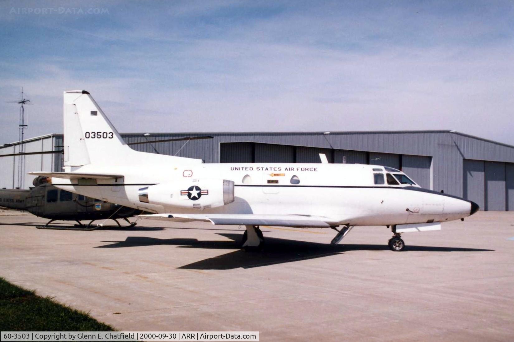 60-3503, 1960 North American GCT-39A Sabreliner C/N 265-31, CT-39A with Air Classics Museum