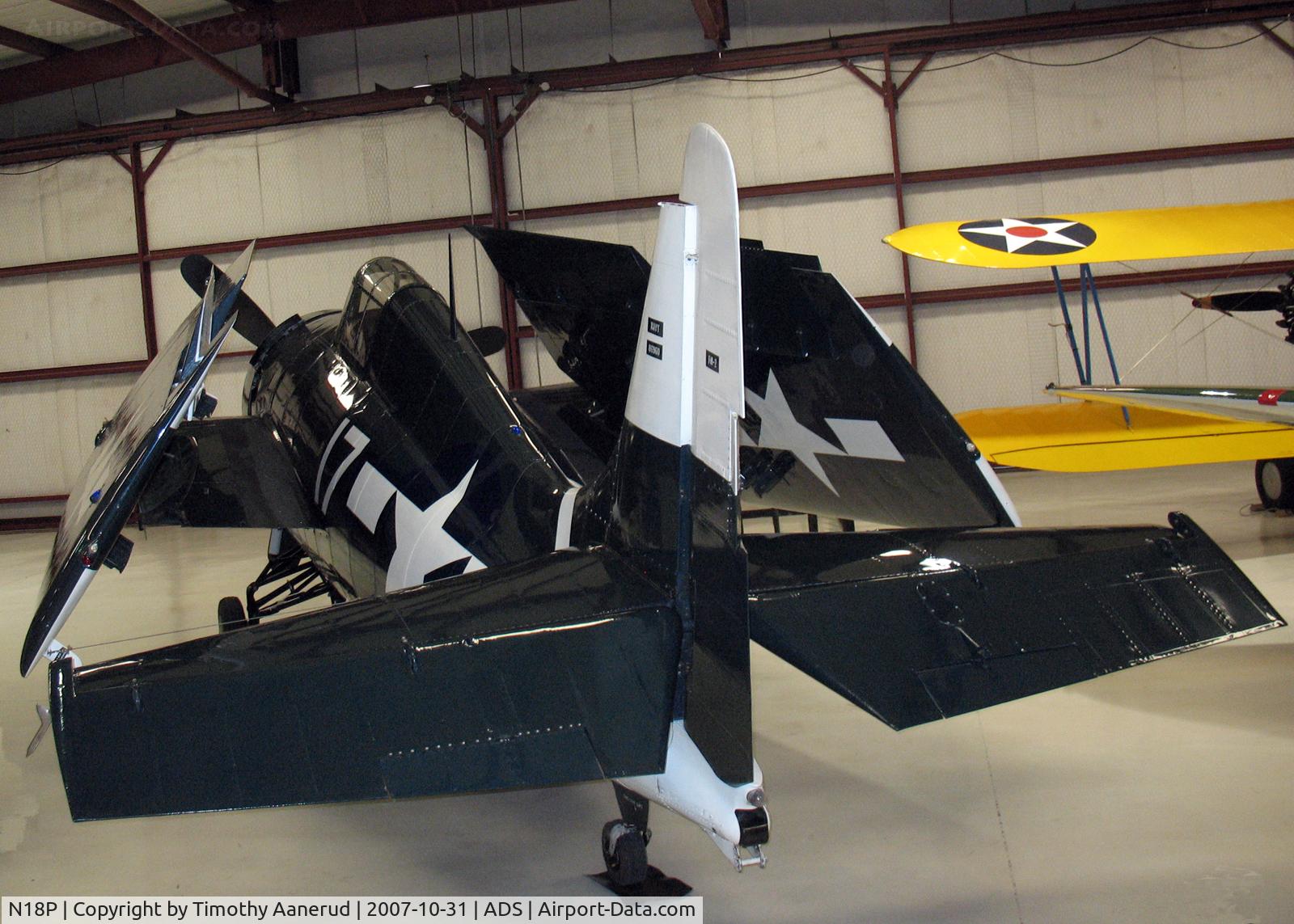N18P, General Motors (Grumman) FM-2 Wildcat C/N 6014, FM-2 Wildcat, Cavanauh Flight Museum, displayed as BuNo. 86960