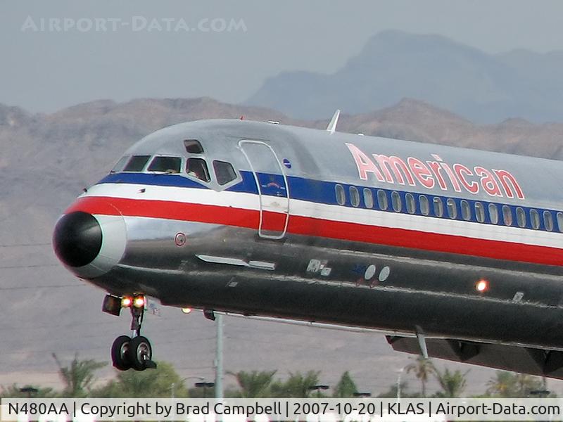 N480AA, 1988 McDonnell Douglas MD-82 (DC-9-82) C/N 49655, American Airlines / 1988 Mcdonnell Douglas DC-9-82(MD-82)