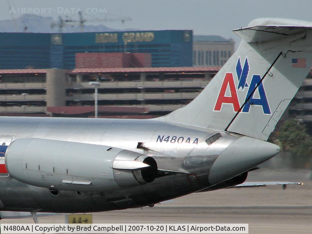 N480AA, 1988 McDonnell Douglas MD-82 (DC-9-82) C/N 49655, American Airlines / 1988 Mcdonnell Douglas DC-9-82(MD-82)