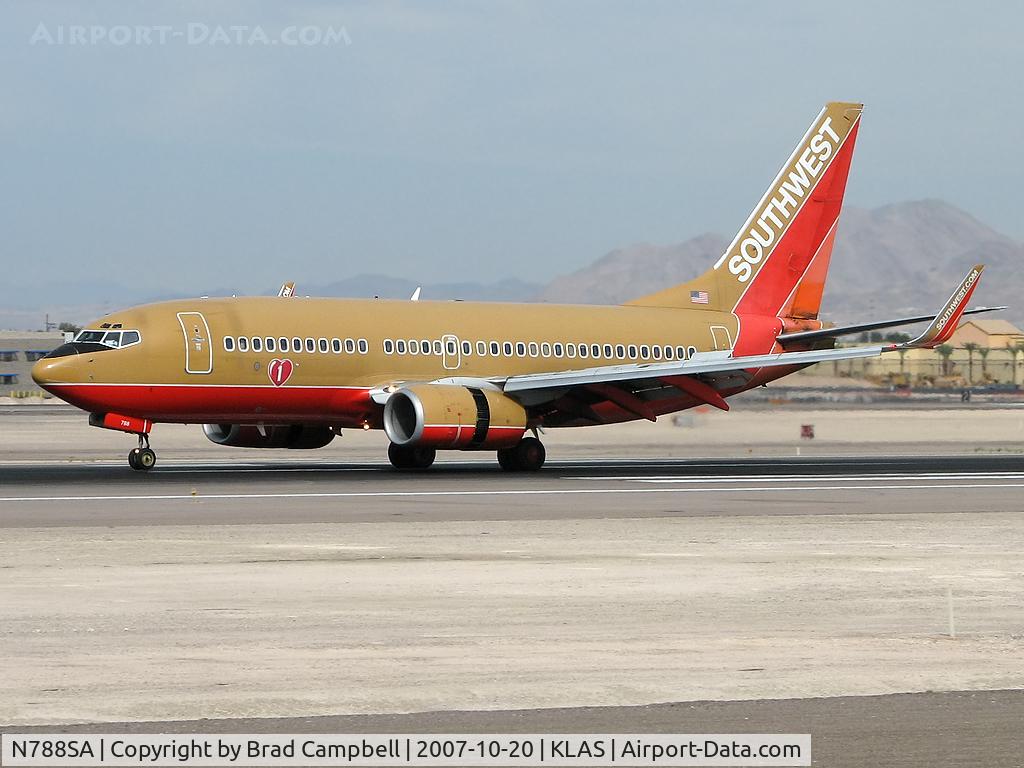 N788SA, 2000 Boeing 737-7H4 C/N 30603, Southwest Airlines / 2000 Boeing 737-7H4