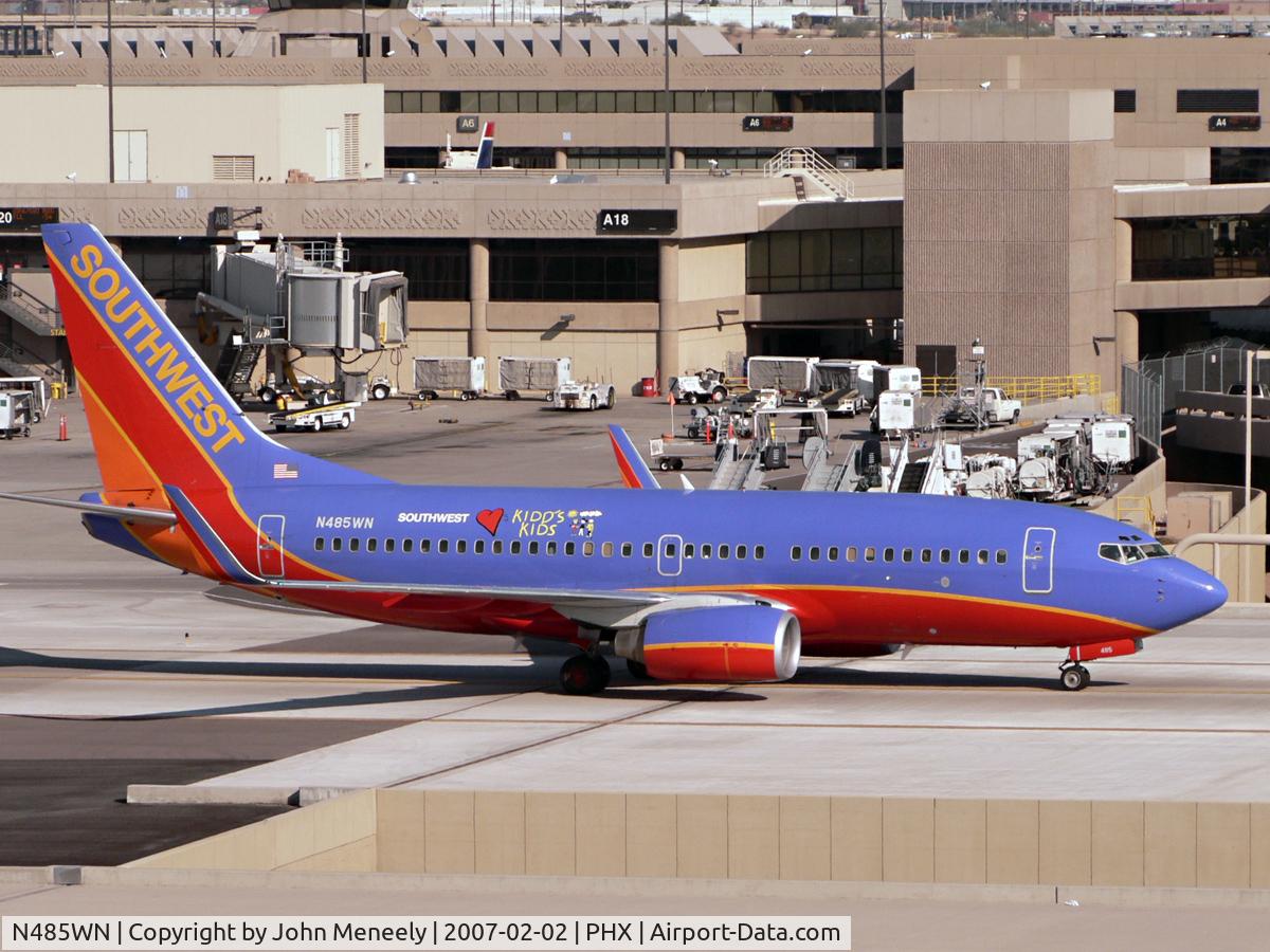N485WN, 2004 Boeing 737-7H4 C/N 32473, With 