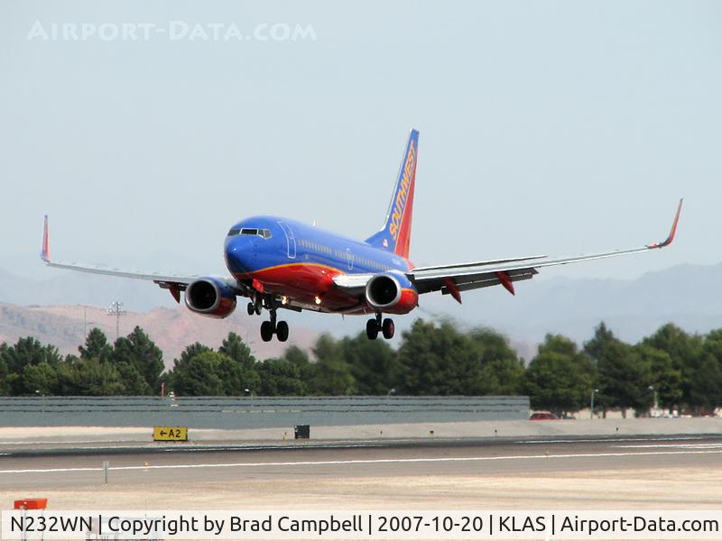 N232WN, 2006 Boeing 737-7H4 C/N 32500, Southwest Airlines / 2006 Boeing 737-7H4
