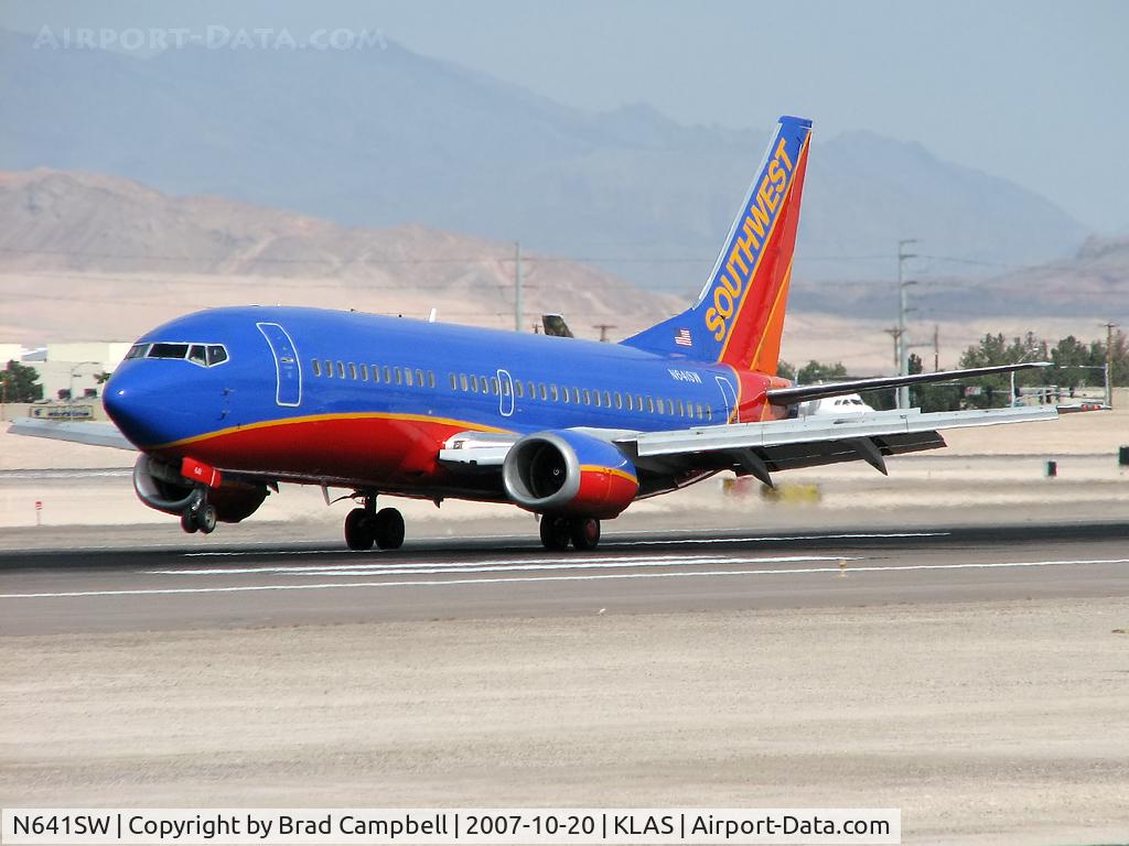 N641SW, 1996 Boeing 737-3H4 C/N 27714, Southwest Airlines / 1996 Boeing 737-3H4