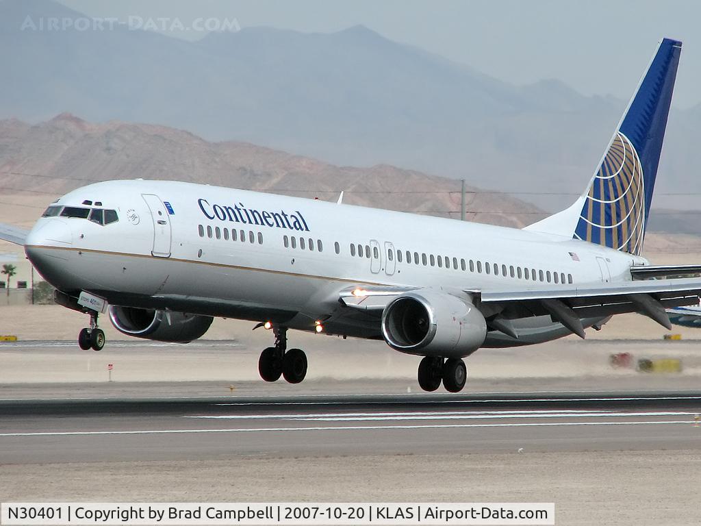 N30401, 2001 Boeing 737-924 C/N 30118, Continental Airlines / 2001 Boeing 737-924