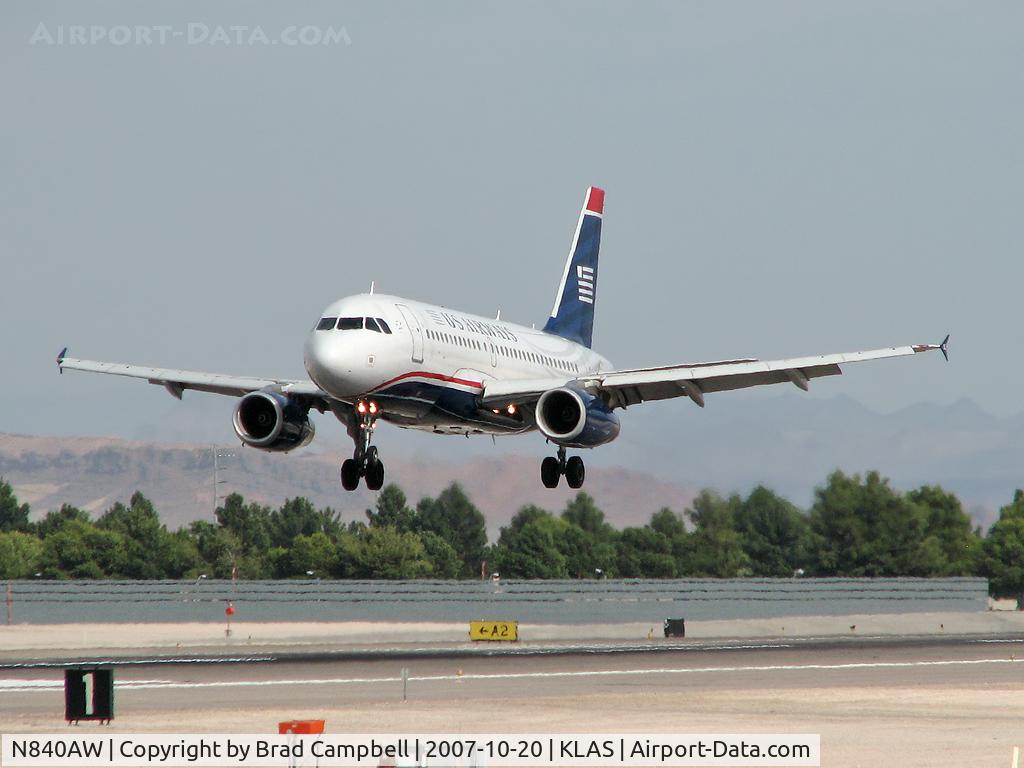 N840AW, 2006 Airbus A319-132 C/N 2690, US Airways / 2006 Airbus A319-132