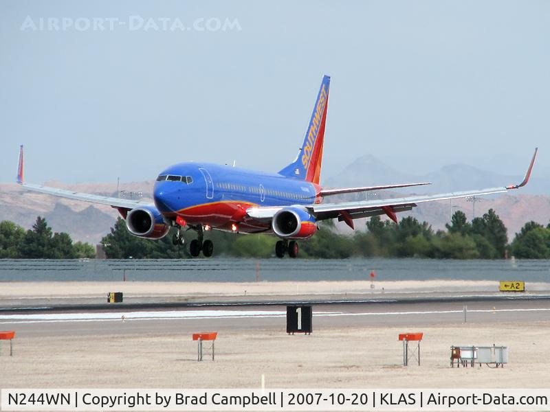 N244WN, 2006 Boeing 737-7H4 C/N 34864, Southwest Airlines / 2006 Boeing 737-7H4