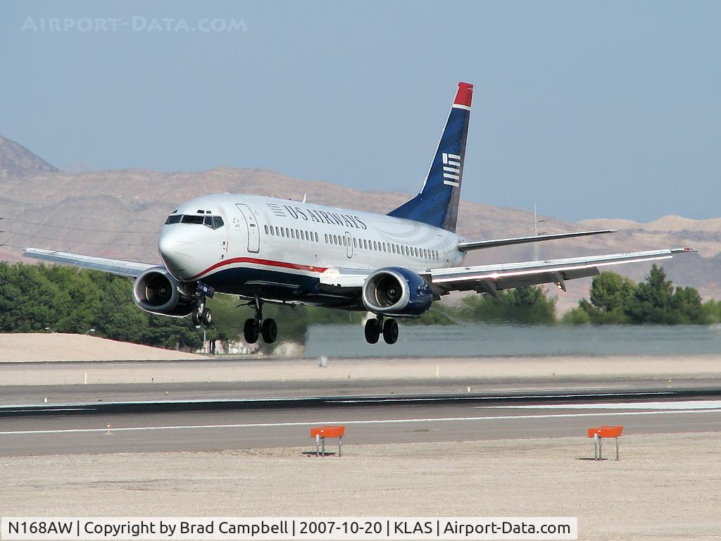 N168AW, 1986 Boeing 737-33A C/N 23629, US Airways / 1986 Boeing 737-33A